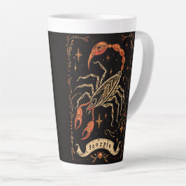 Grote Latte Mok Schorpioen Hemelse Zodiac Art