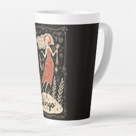 Grote Latte Mok Virgo Celestial Zodiac Art