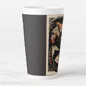 Grote Latte Mok Vissen Hemelse Zodiac Art (Voorkant)