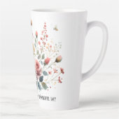 Grote Latte Mok Wat een heerlijke dag (Rechts)