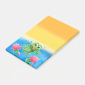 Grote Leaping Frog Post-it Note-blok Post-it® Notes (Schuin)