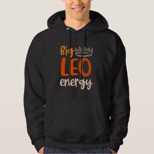 Grote Leeuw Energie Vrouwen Leeuw Koningin Zodiac  Hoodie