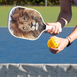 Grote Leeuwenkop Foto Pickleball Paddle