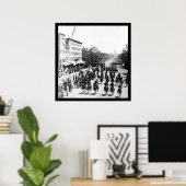 Grote legerReview in Washington, DC 1865 Poster (Thuiskantoor)
