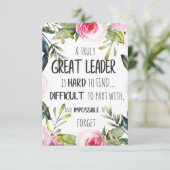 Grote leider Gift-leider wil vrijheid (Staand voorkant)