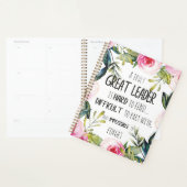 Grote leider Gift-leider wil vrijheid Planner (Display)