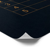Grote leiders inspireren mensen om het spreadsheet poster (Hoek)