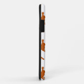 Grote lekkende hazen bruin Case-Mate iPhone case (Achterkant/rechts)