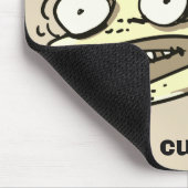 grote lelijke cartoon muismat (Hoek)