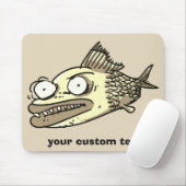 grote lelijke cartoon muismat (Met muis)