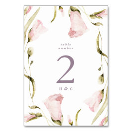 Grote lentes Boho Wildflower Pampas Wedding Kaart