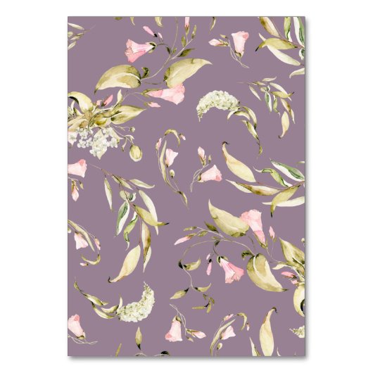 Grote lentes Boho Wildflower Pampas Wedding Kaart (Achterkant)