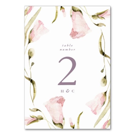 Grote lentes Boho Wildflower Pampas Wedding Kaart (Voorkant)