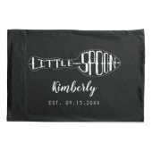 Grote lepel kleine lepel Jubileum bruiloft koppels Kussensloop (Achterkant-Links)