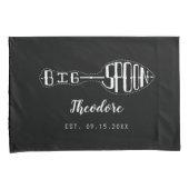 Grote lepel kleine lepel Jubileum bruiloft koppels Kussensloop (Voorkant-Rechts)