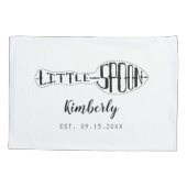 Grote Lepel Kleine Lepel Jubileum Huwelijk Koppels Kussensloop (Achterkant-Links)