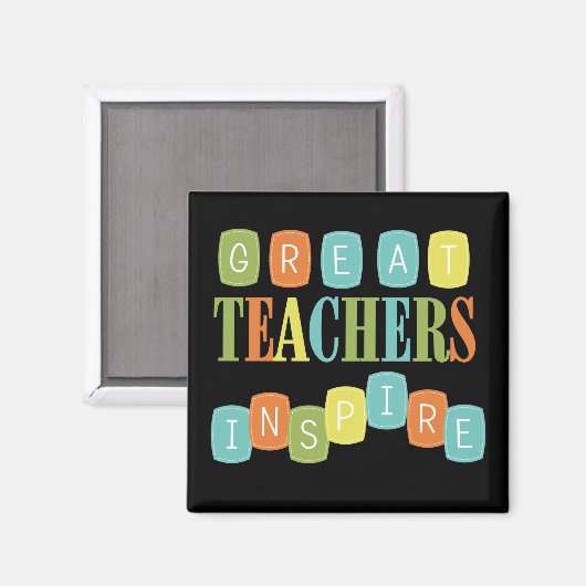 Grote leraren Inspire Magneet (Voorkant / Achterkant)