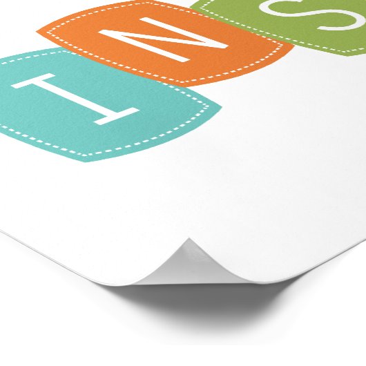 Grote leraren Inspire Poster (Hoek)