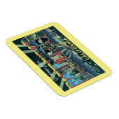 Grote Letter Greeting Hollywood California Magneet (Rechterzijde)