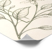 Grote Letter Intieme Trouwstoelindeling Poster (Hoek)