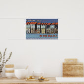 Grote Letter-scènes - Wildwood-by-the-Zee, NJ Poster (Keuken)