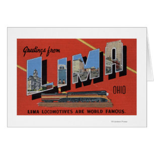 Grote letters - Lima-locomotieven zijn de wereld