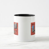 Grote letters - Lima-locomotieven zijn de wereld Mok (Midden)