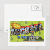 Grote letterscènes, groeten van 5 briefkaart (Voorkant / Achterkant)