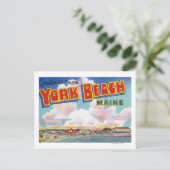 Grote letterscènes, groeten van briefkaart (Staand voorkant)