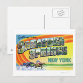 Grote letterscènes - groeten van briefkaart (Voorkant / Achterkant)