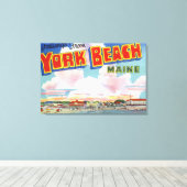 Grote letterscènes, groeten van canvas afdruk (Insitu (Houten vloer))