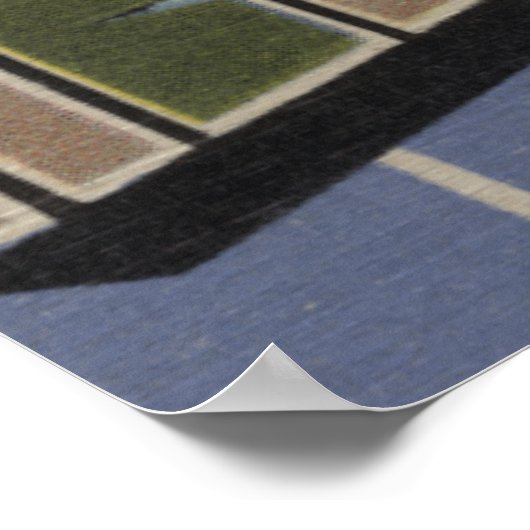 Grote letterscènes - Hendersonville, NC Poster (Hoek)