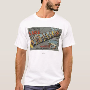 Grote letterscènes - meer van Cumberland, KY T-shirt
