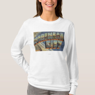 Grote letterscènes - Morehead City, NC T-shirt