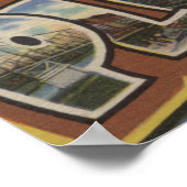 Grote letterscènes - Point Pleasant, WV Poster (Hoek)