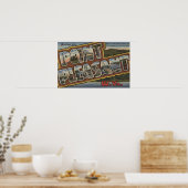 Grote letterscènes - Point Pleasant, WV Poster (Keuken)