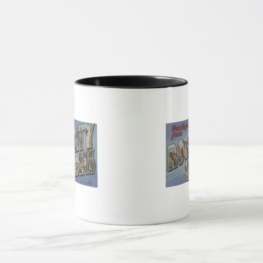 Grote letterscènes - Rock City Gardens, TN Mok (Midden)