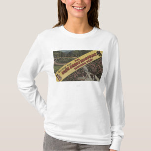 Grote letterscènes - rokerige mts. Nat'l Park, TN T-shirt