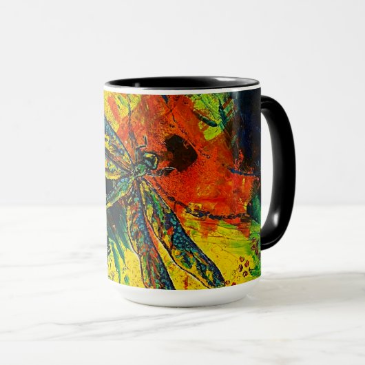 Grote libel Mok (Voorkant rechts)