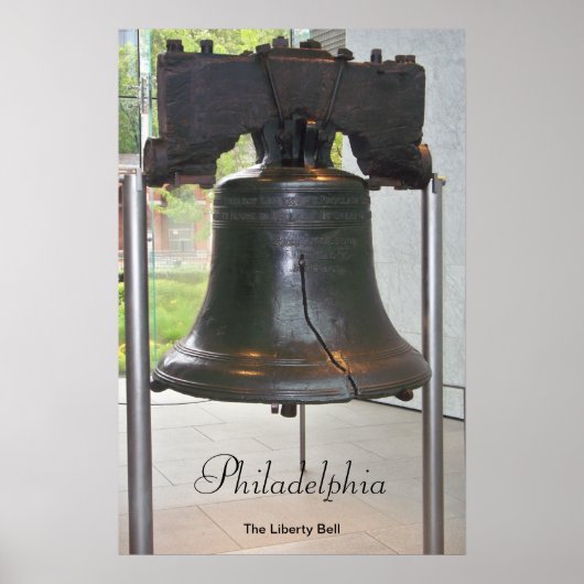 GROTE LIBERTY BELL VAN PHILADELPHIA POSTER (Voorkant)