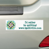 Grote lichtbumper sticker (Op auto)