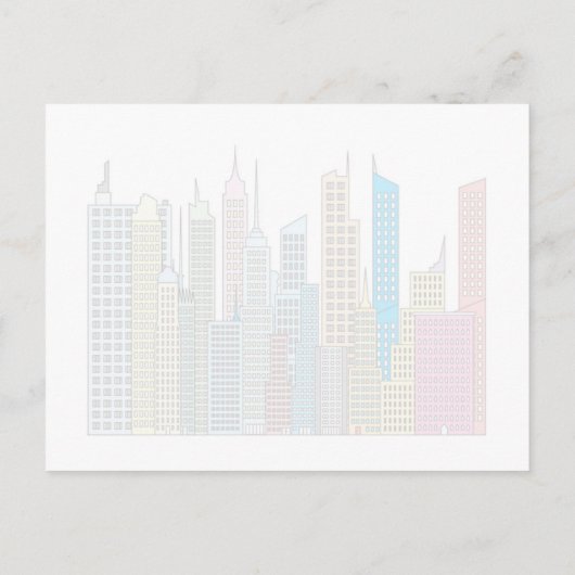 Grote Lichten Grote Stad Bewegende aankondiging (Achterkant)