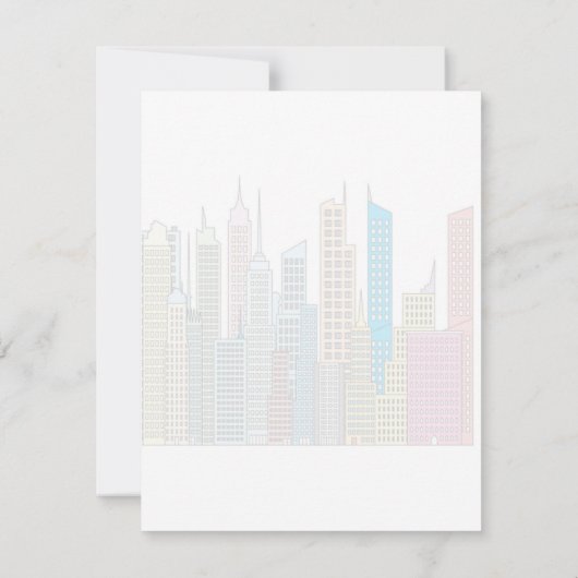 Grote Lichten Grote Stad Bewegende aankondiging (Achterkant)