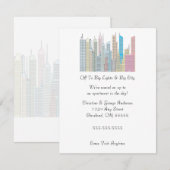 Grote Lichten Grote Stad Bewegende aankondiging (Voorkant / Achterkant)