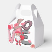 Grote liefde doodle stijl bedankdoosjes (Achterkant)