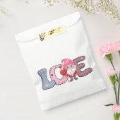 Grote liefde geschenken papieren zakken bedankzakje (Gezegeld)