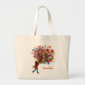 Grote liefde, grote stijl tote bag (Voorkant)
