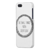 grote liefde iPhone hoesje (Achterkant Links)