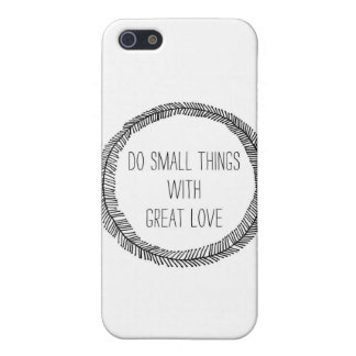 grote liefde iPhone 5 hoesje
