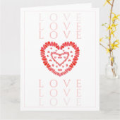 GROTE LIEFDE Kaart (Gele Bloem)